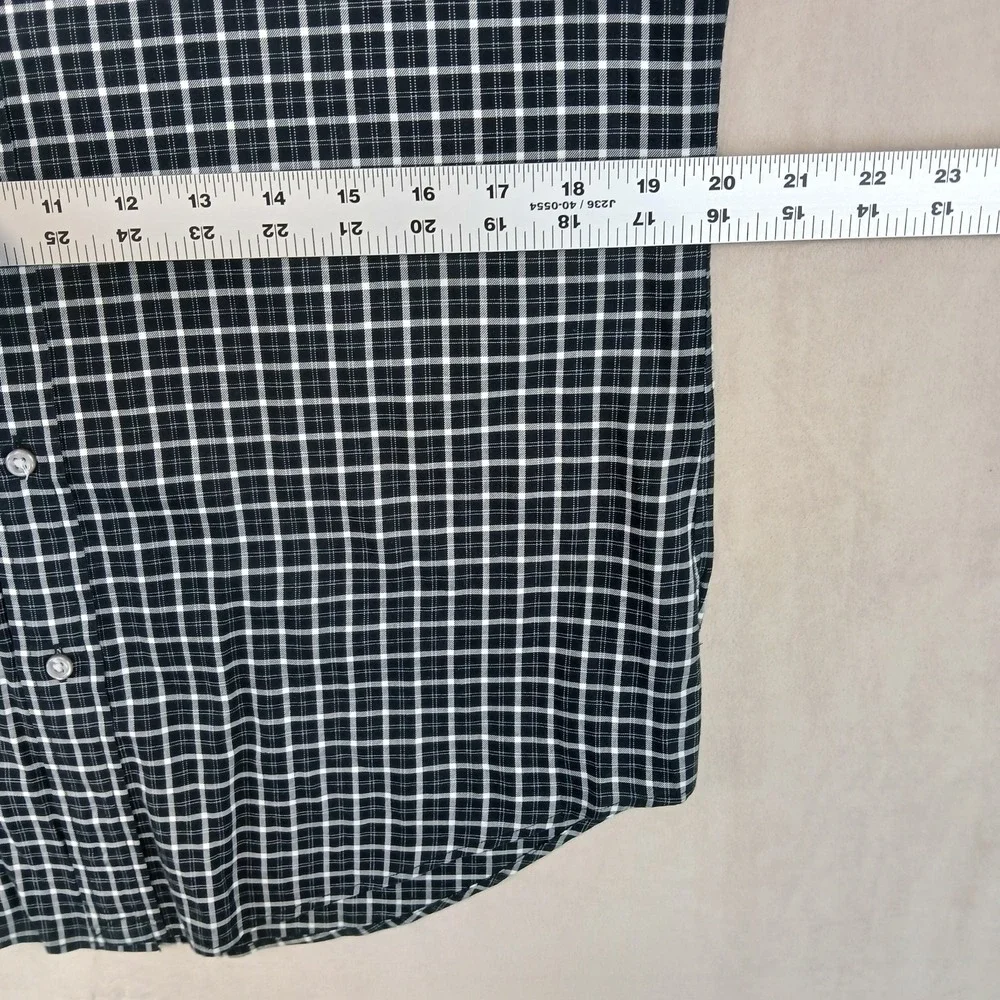 Polo Ralph‎ Lauren Small Mens Shirt Oxford Spread Collar Plaid 20x27
